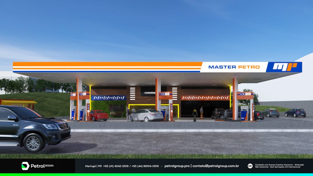 Design posto de gasolina: Master Petro