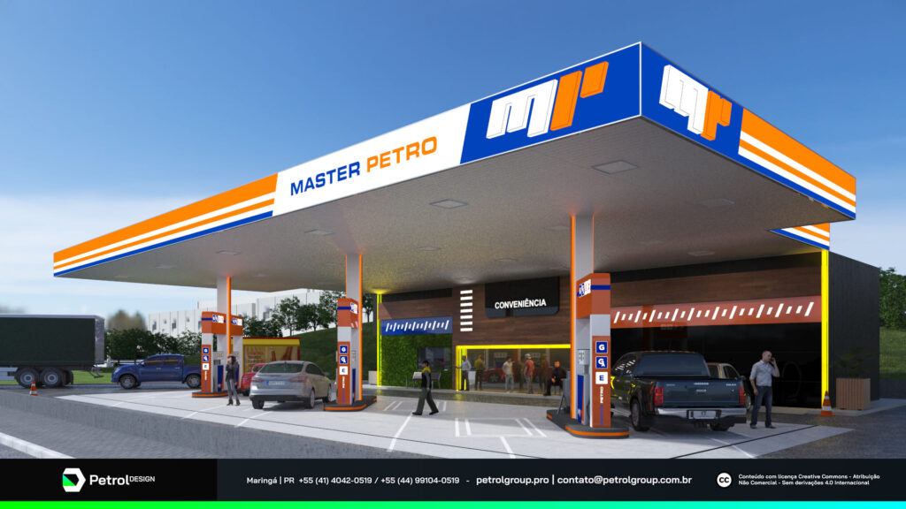 Design posto de gasolina: Master Petro