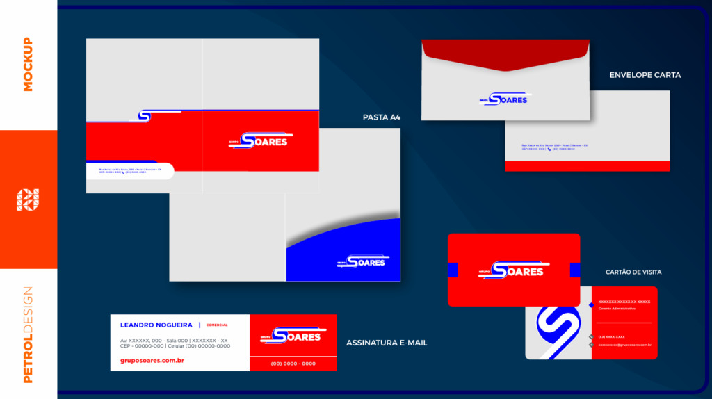 Design posto de gasolina Grupo Soares