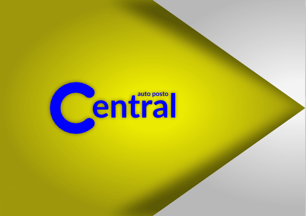 Design da cobertura do posto de combustível Central