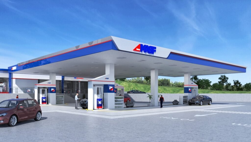 Imagem posto de gasolina MASF