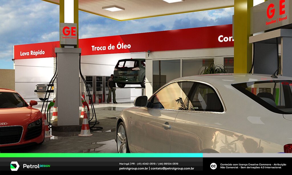 Identidade visual posto de gasolina Jandaia — Identidade Visual Jandaia do Sul - PR