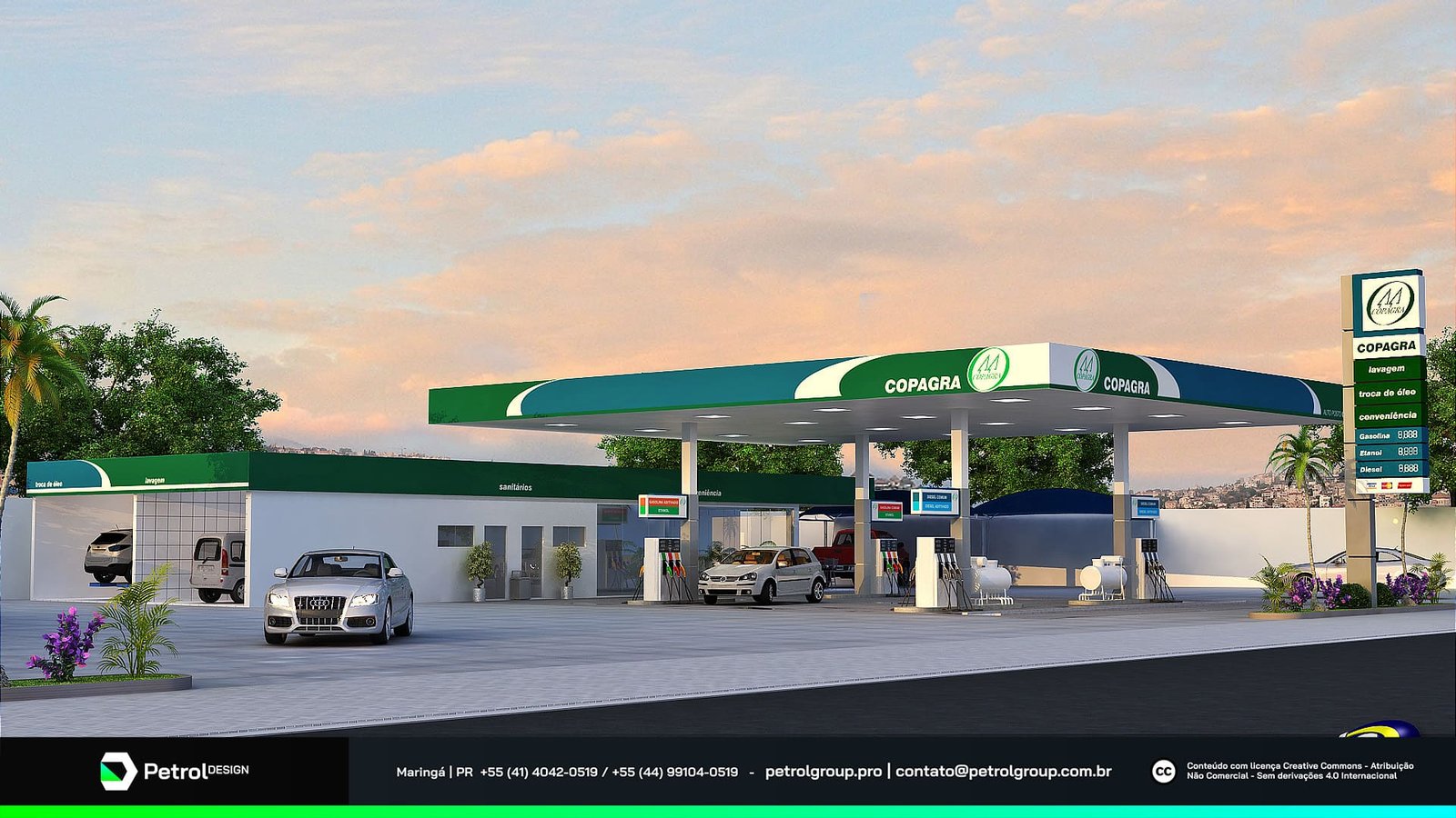 Projeto posto de gasolina Copagra