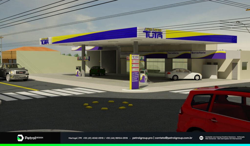Nova imagem Auto Posto Tuta — Identidade Visual