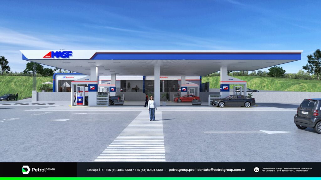 Imagem posto de gasolina MASF
