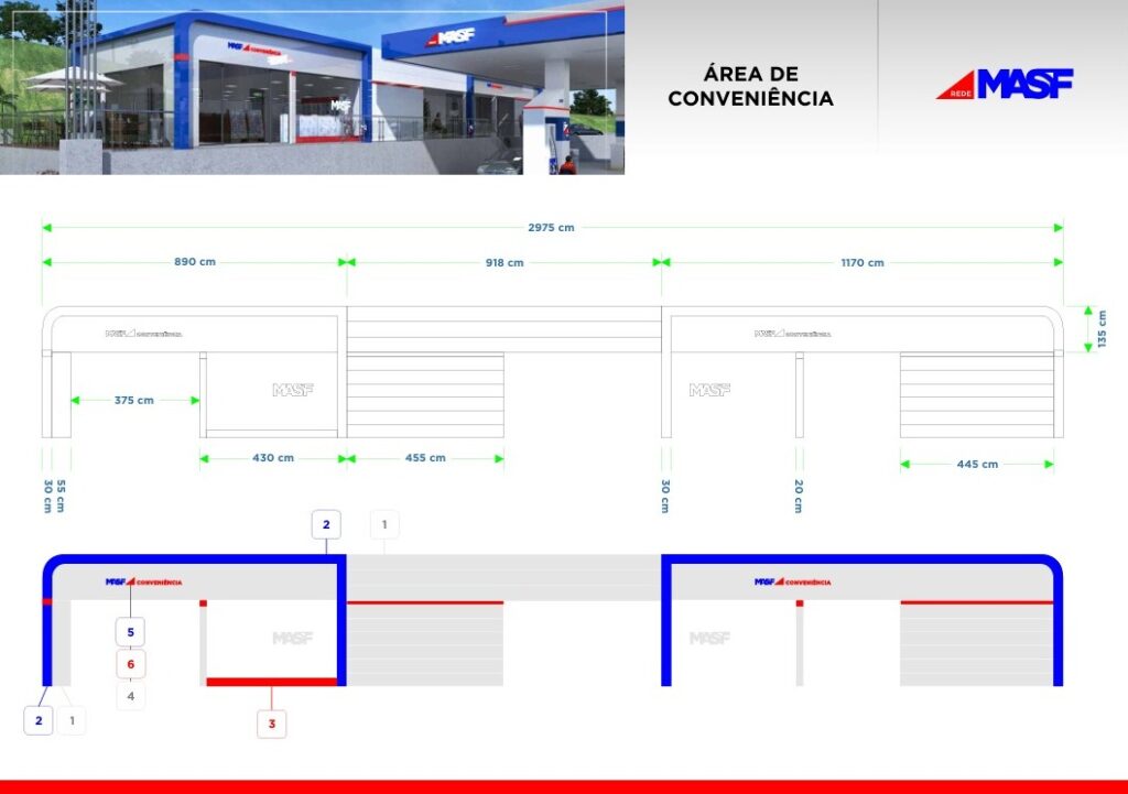 Imagem posto de gasolina MASF