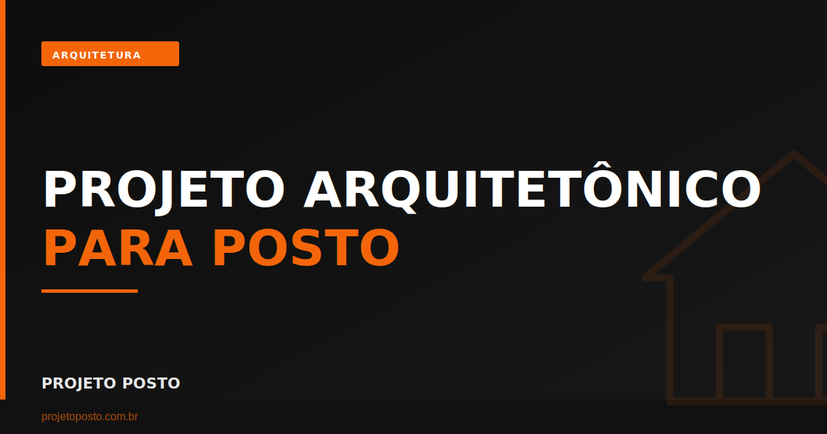 Projeto arquitetônico para posto de gasolina: o que inclui, quanto custa e quando contratar