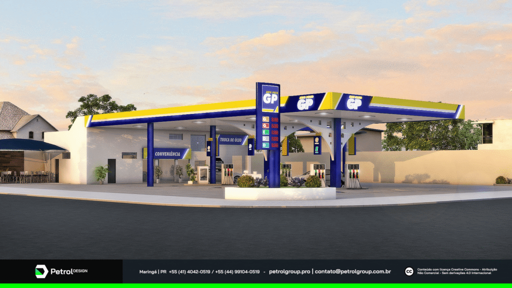 Nova imagem posto de combustível GP