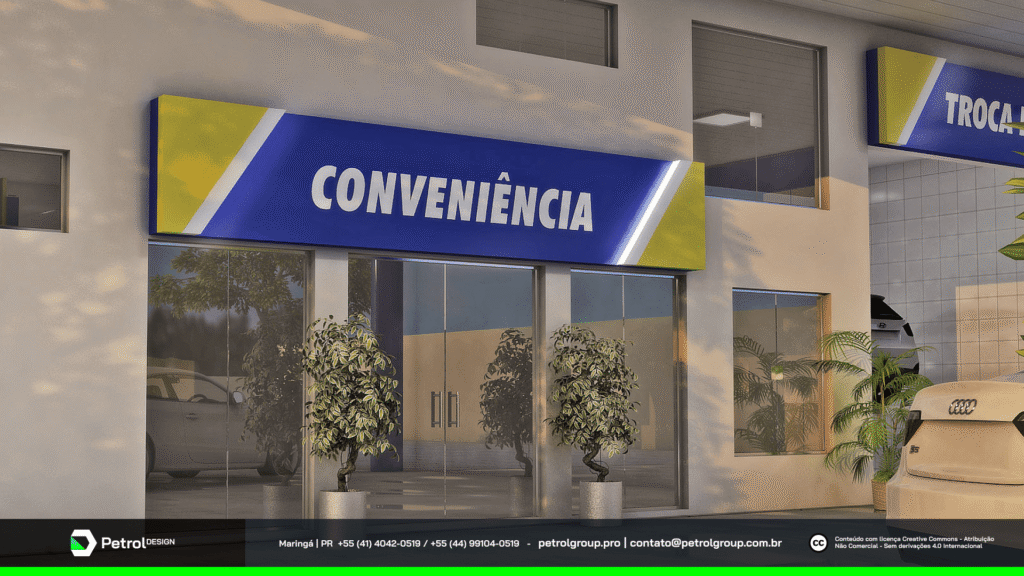Nova imagem posto de combustível GP
