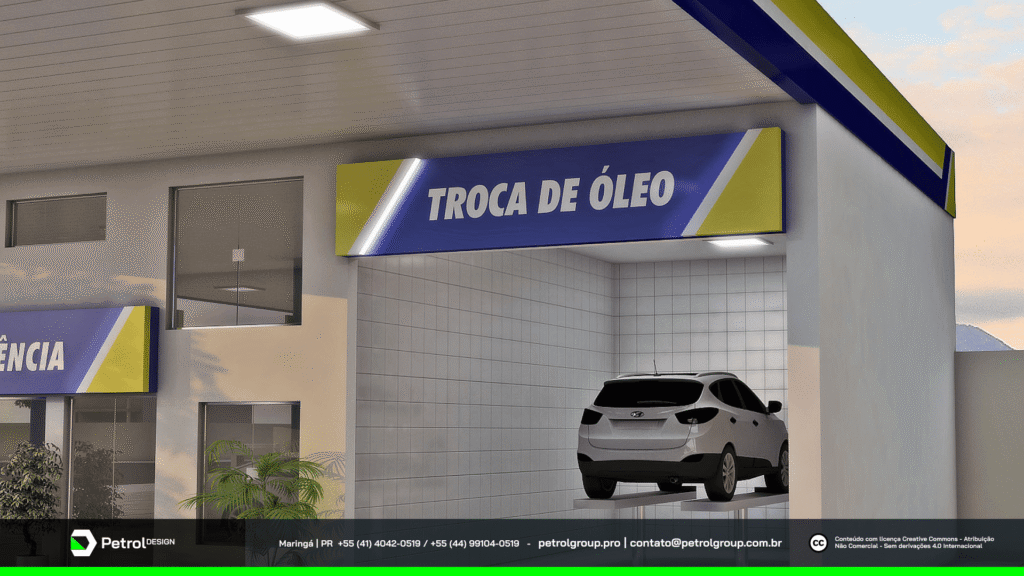 Nova imagem posto de combustível GP
